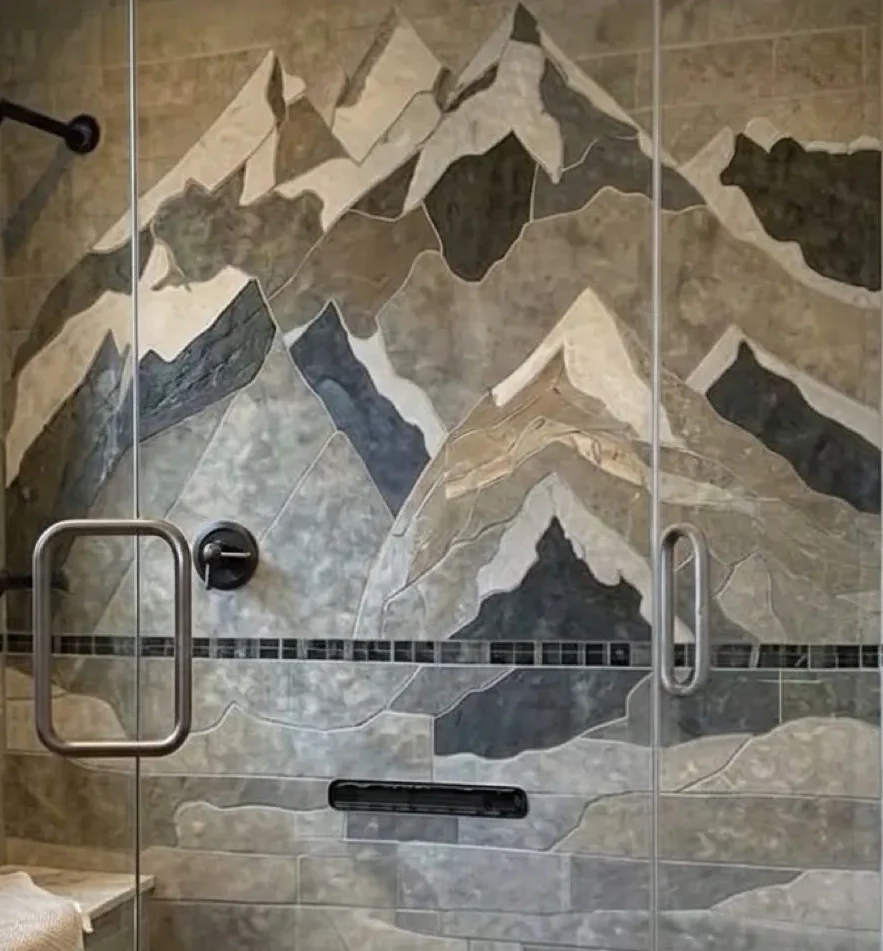 Mountain mosaic cropped to the artwork